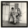 Erotic Study: 3 Semi Nude Maids Im Bondage/Spanking Session*10 (Vintage Contact Print 1970s/1980s)