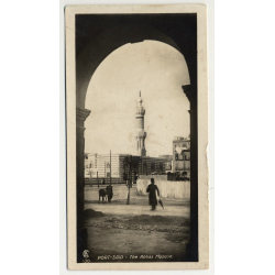 Lehnert & Landrock: Port-Said -The Abbas Mosque / Egypt (Vintage RPPC)