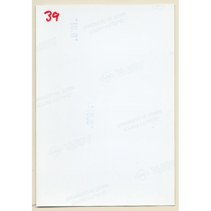 Erotic Study: Cheeky Semi Nude Curlyhead*3 / Umbrella (Vintage Photo East Germany 1990s)