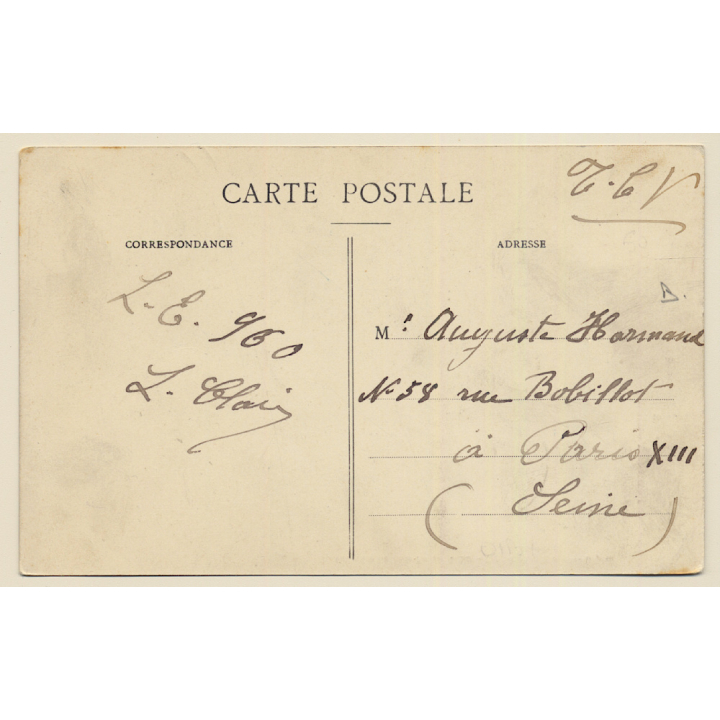 1369 Afrique Occidentale: Femme Foulah / Ethnic Nude - West Africa (Vintage PC 1912)