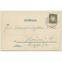 München / Bavaria: Total View - Frauenkirche (Vintage PC 1898)
