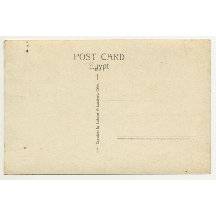 Lehnert & Landrock: Elegant Lady (Vintage RPPC 1920s/1930s)