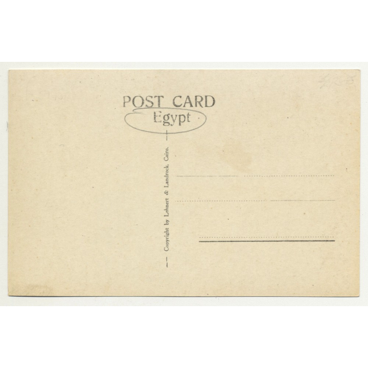 Lehnert & Landrock: Cairo - In The Bazaars (Vintage RPPC 1920s/1930s)