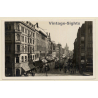Prague / Czechia: Main Street - Tram  (Vintage RPPC 1931)