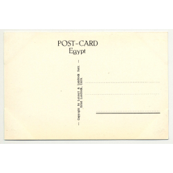 Lehnert & Landrock: Luxor Temple - Pylon and Obelisk (Vintage RPPC 1920s/1930s)