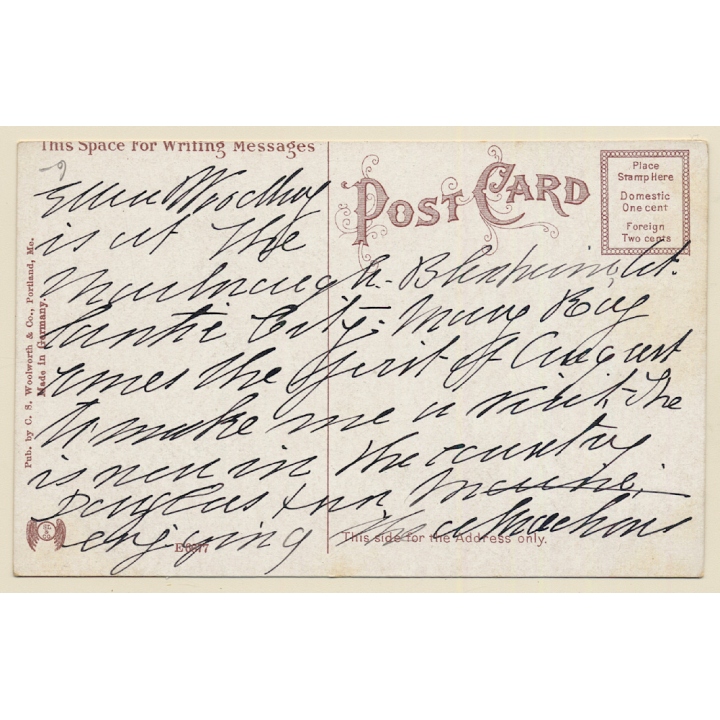 Portland / USA: Emerson School (Vintage PC ~1910s)