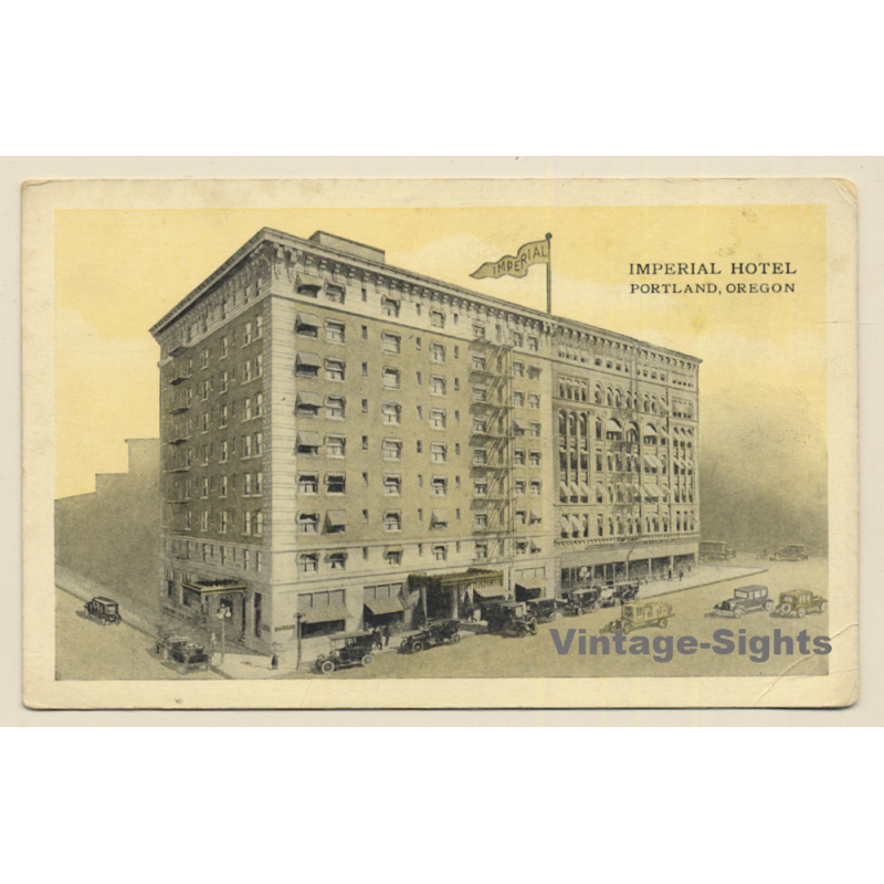 Portland, OR / USA: Emerson School (Vintage PC ~1920s)