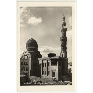 Lehnert & Landrock: Cairo - The Mosque Kait Bey (Vintage RPPC 1920s/1930s)