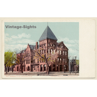 Albuquerque / USA: Commercial Club (Vintage PC ~1900s)