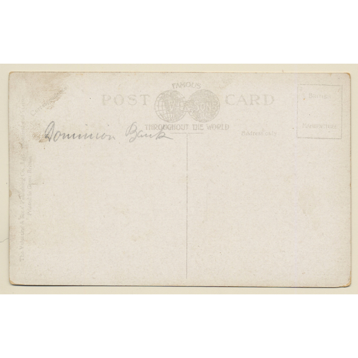 Winnipeg / Canada: Dominion & British North American Bank (Vintage PC ~1910s)