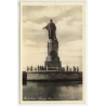 Lehnert & Landrock: Port Said - Lesseps Monument (Vintage RPPC 1920s/1930s)