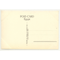 Lehnert & Landrock: Thebes - Medinet Habu - Temple Ramses III. (Vintage RPPC 1920s/1930s)