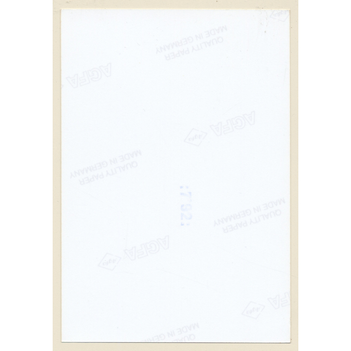 Erotic Study: Natural Nude Redhead*4 / Reclining On Bed (Vintage Photo East Germany ~1990s)