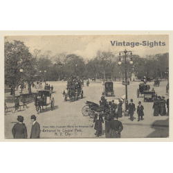 New York / USA: Entrance To Central Park (Vintage PC 1908)