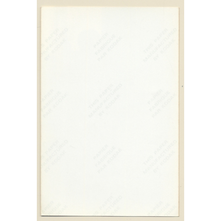 Erotic Study: Funny Take Of Shorthaired Black Nude In Bathrobe (Vintage Photo France 1980s)