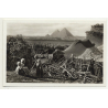 Lehnert & Landrock: Cairo - Bedouin Camp (Vintage RPPC 1920s/1930s)