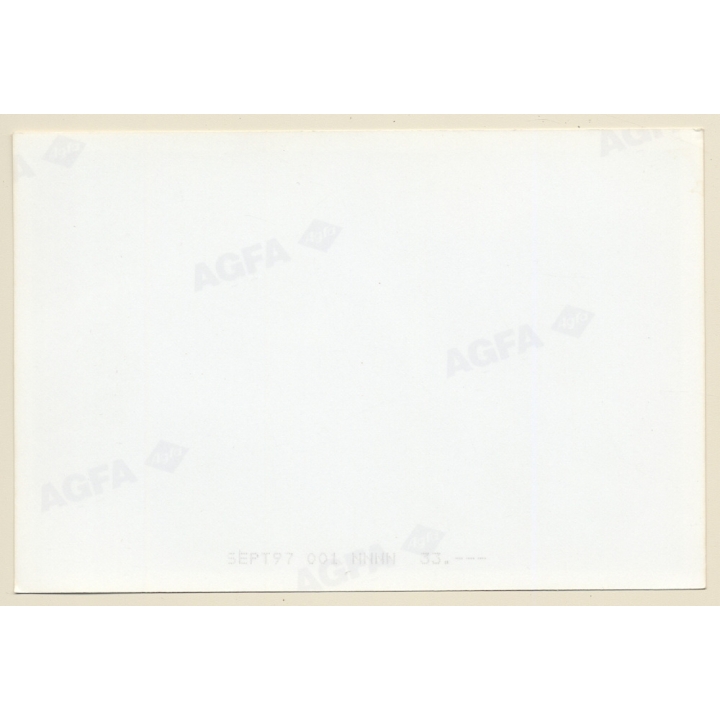 Erotic Study: Natural Black Nude With Braids*2 / Rear View (Vintage Photo France 1990s)