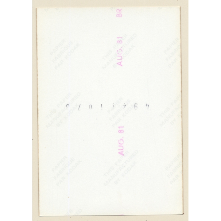 Erotic Study: Elegant Brunette Nude On Oriental Carpet / Eyes (Vintage Photo GDR 1980s)