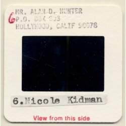 Nicole Kidman / Hollywood Actress (Vintage Press Diapositive ~1980s)