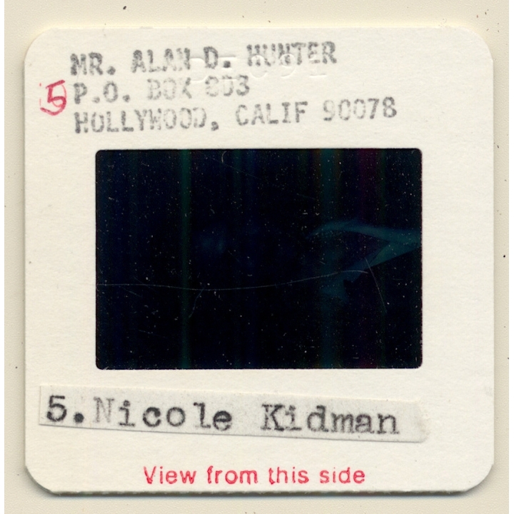 Nicole Kidman*2 / Hollywood Actress  (Vintage Press Diapositive ~1980s)