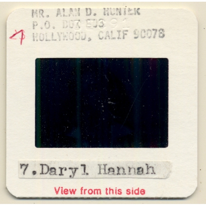 Daryl Hannah*2 / Hollywood Actress (Vintage Press Diapositive ~1980s)