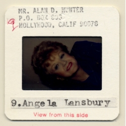 Angela Lansbury*2 / Hollywood Actress (Vintage Press Diapositive ~1980s)