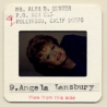 Angela Lansbury*2 / Hollywood Actress (Vintage Press Diapositive ~1980s)