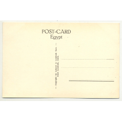 Lehnert & Landrock: Thebes - The Rameseum - Statue Of Rameses II (Vintage RPPC 1920s/1930s)