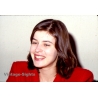 Irene Jacob / Hollywood Actress (Vintage Press Diapositive ~1980s)
