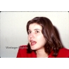 Irene Jacob*2 / Hollywood Actress (Vintage Press Diapositive ~1980s)