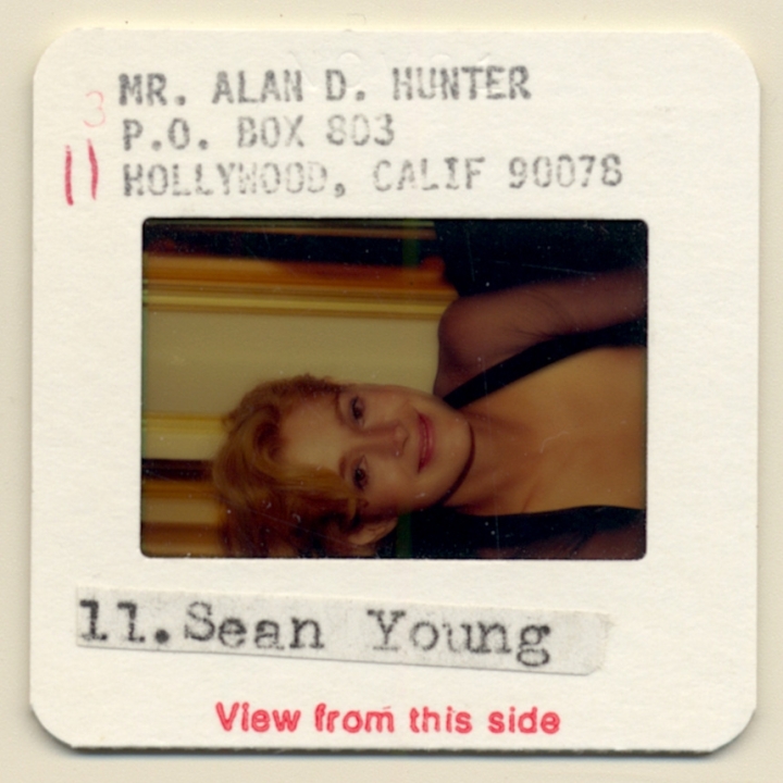 Sean Young*2 / Hollywood Actress (Vintage Press Diapositive ~1990s)