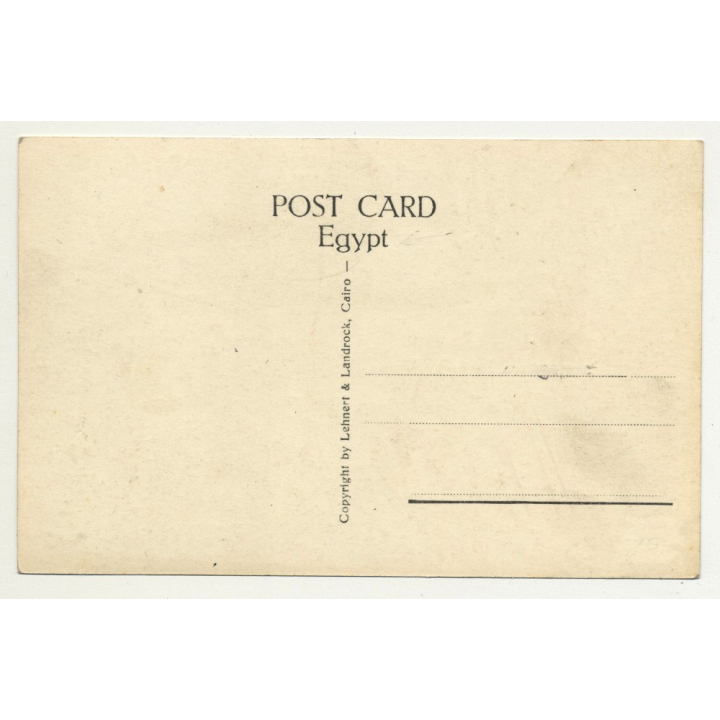 Lehnert & Landrock: Cairo - Mosque Of Saghry Bardy (Vintage RPPC 1920s/1930s)