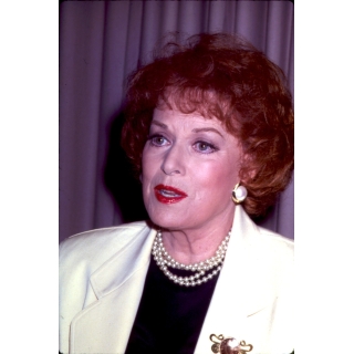 Maureen O'Hara*2 / Hollywood Actress (Vintage Press Diapositive ~1990s)
