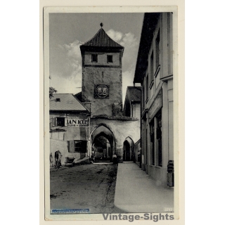 Horaschdowitz - Horadovice / Czechia: Rotes Tor (Vintage PC 1939)