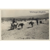 Rab / Croatia: Donkey Caravan (Vintage RPPC 1930s)