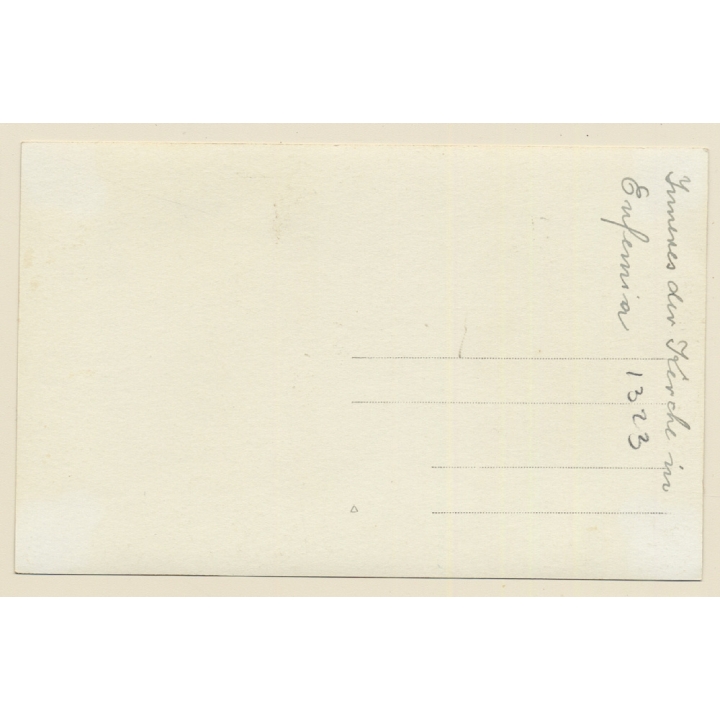 Rab / Croatia: Inside The Monastery St. Euphemia (Vintage RPPC 1930s)