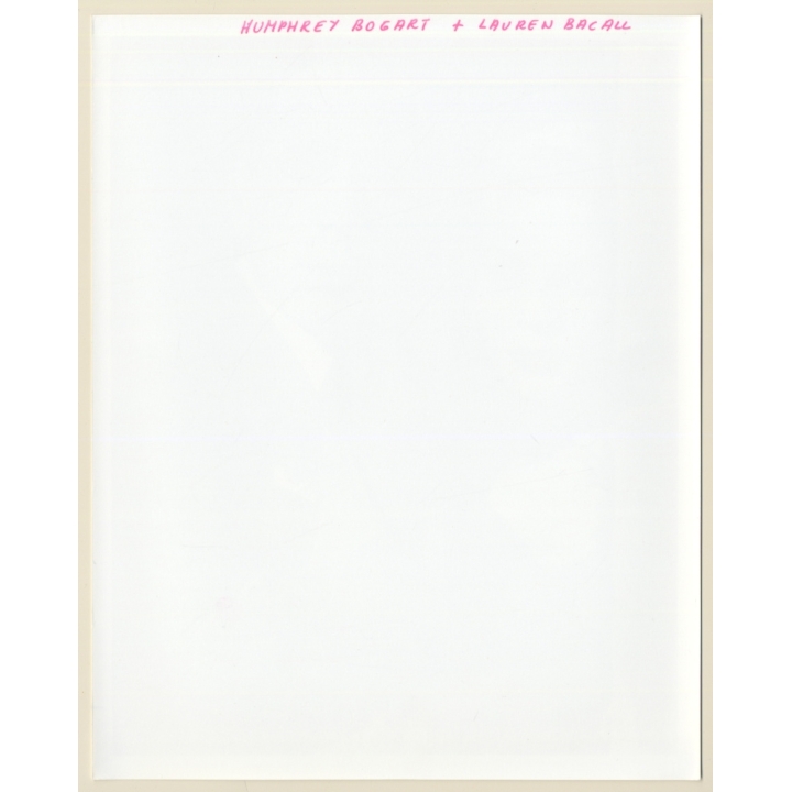 Lauren Bacall & Humphrey Bogart In 'Dark Passage' (Vintage Press Photo/Movie Still)