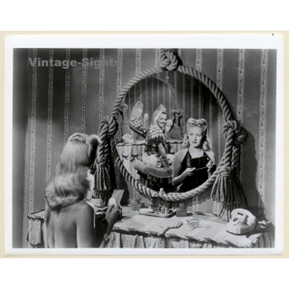 Betty Grable & Carmen Miranda In 'Springtime In The Rockies' (Vintage Press Photo/Movie Still)