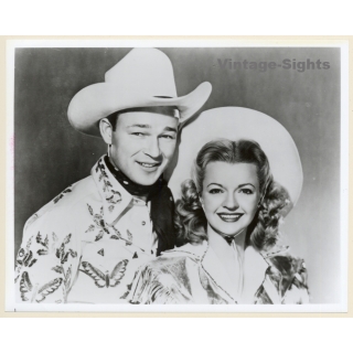 Dale Evans & Roy Rogers - King Of The Cowboys (Vintage Press Photo/Movie Still)