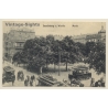 Landsberg (Warthe) / Gorzów Wielkopolski: Markt - Strassenbahn (Vintage PC ~1910s/1920s)