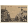 Landsberg (Warthe) / Gorzów Wielkopolski: Bismarckstrasse  (Vintage PC ~1910s/1920s)