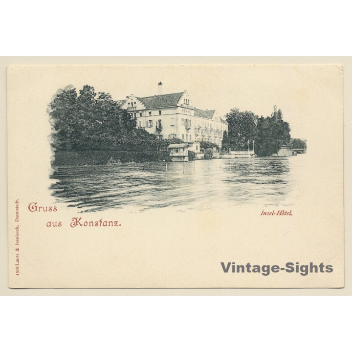 Konstanz / Germany: Insel Hotel (Vintage PC 1900s)