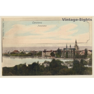 Konstanz / Germany: Panorama (Vintage PC 1900s)