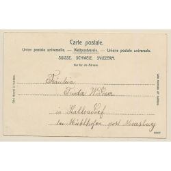 St. Gallen / Schweiz: Helvetia Verwaltungsgebäude (Vintage PC 1900s)