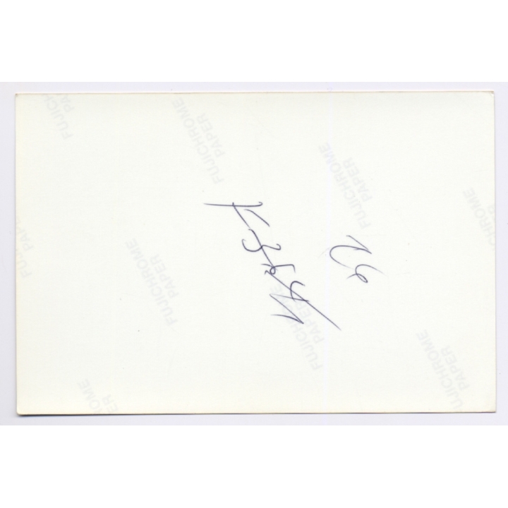 Erotic Study: Busty Blonde Nude Stretches Out On Bed / Overknees (Vintage Photo East Germany 1990s)