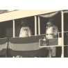 Congo Belge: King Albert I. & Queen Elisabeth On Board Of Steamer Bastogne (Vintage Photo 1928)