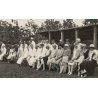 Congo Belge: Elegant Colonial Society During Royal Visit (Vintage Photo 1928)