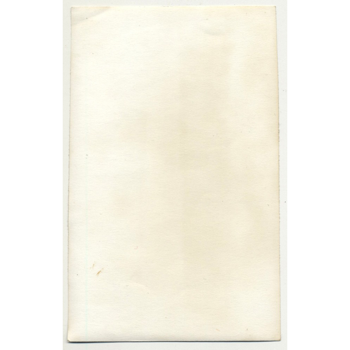 Busty Shorthaired Pin Up Girl *1 / Boobs (Vintage Photo B/W ~1940s/1950s)