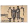 Pawa / Congo Belge: Les 2 premiers-nés de la Maternité de la Croix Rouge / Red Cross (Vintage PC ~1920s)