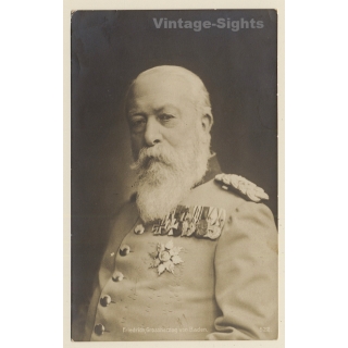 Friedrich, Großherzog von Baden (Vintage RPPC 1915)
